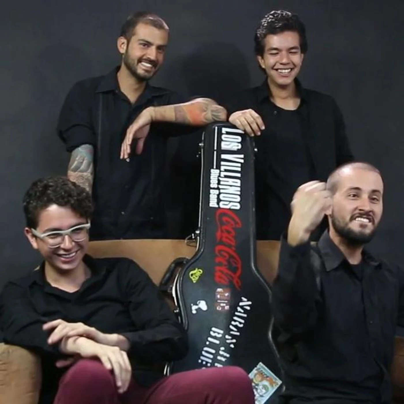 Los Villanos Blues Band Brand Page