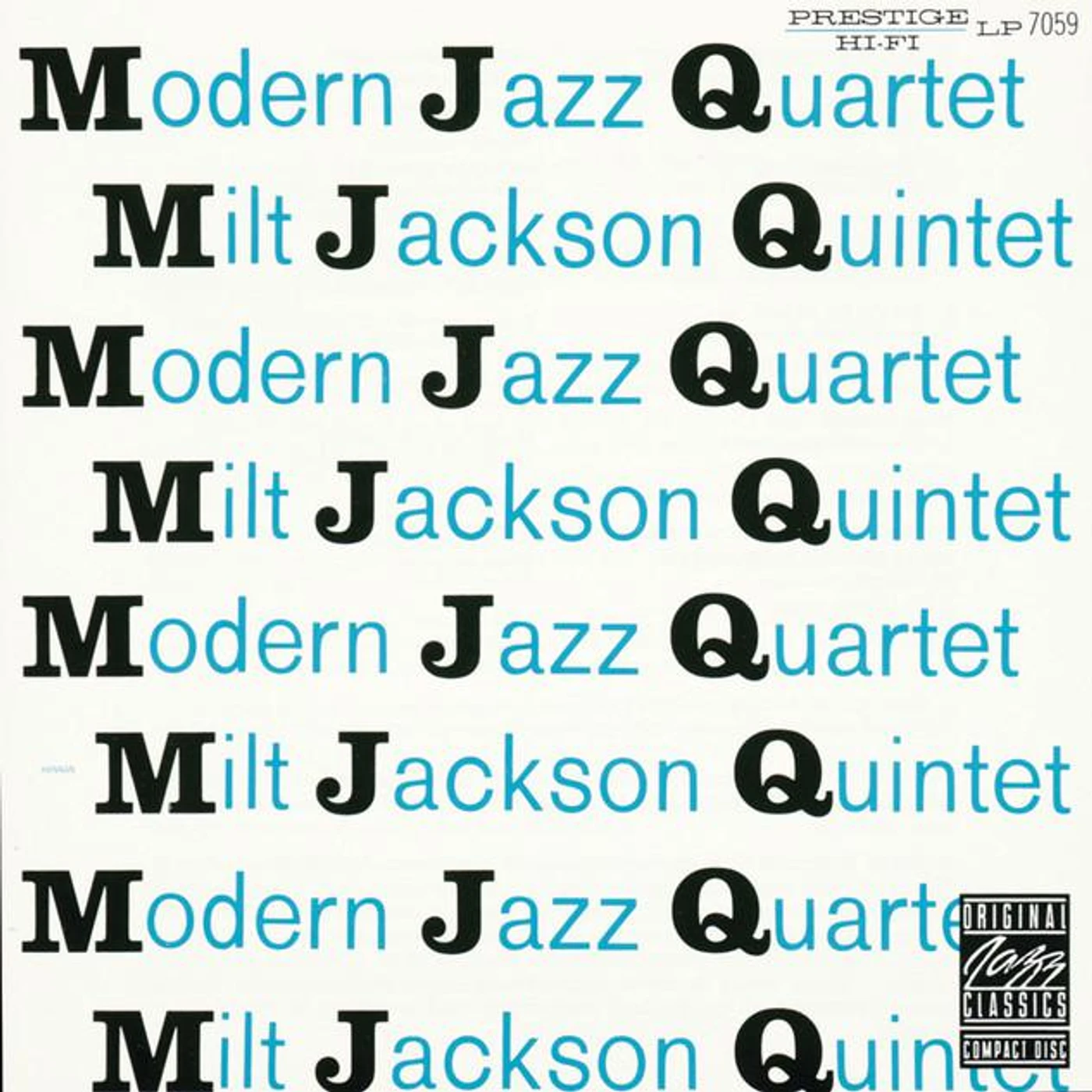 Milt Jackson Quintet Brand Page
