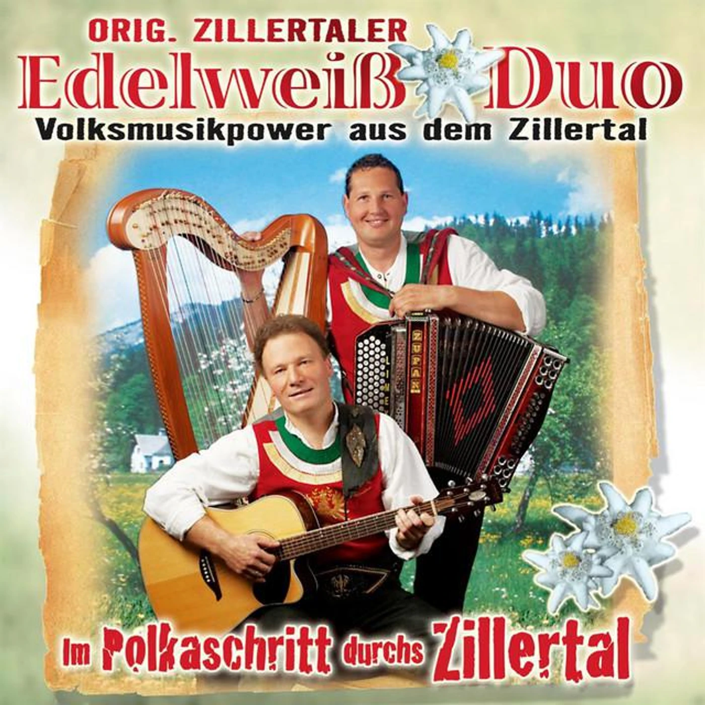 Orig. Zillertaler Edelweiss Duo Brand Page