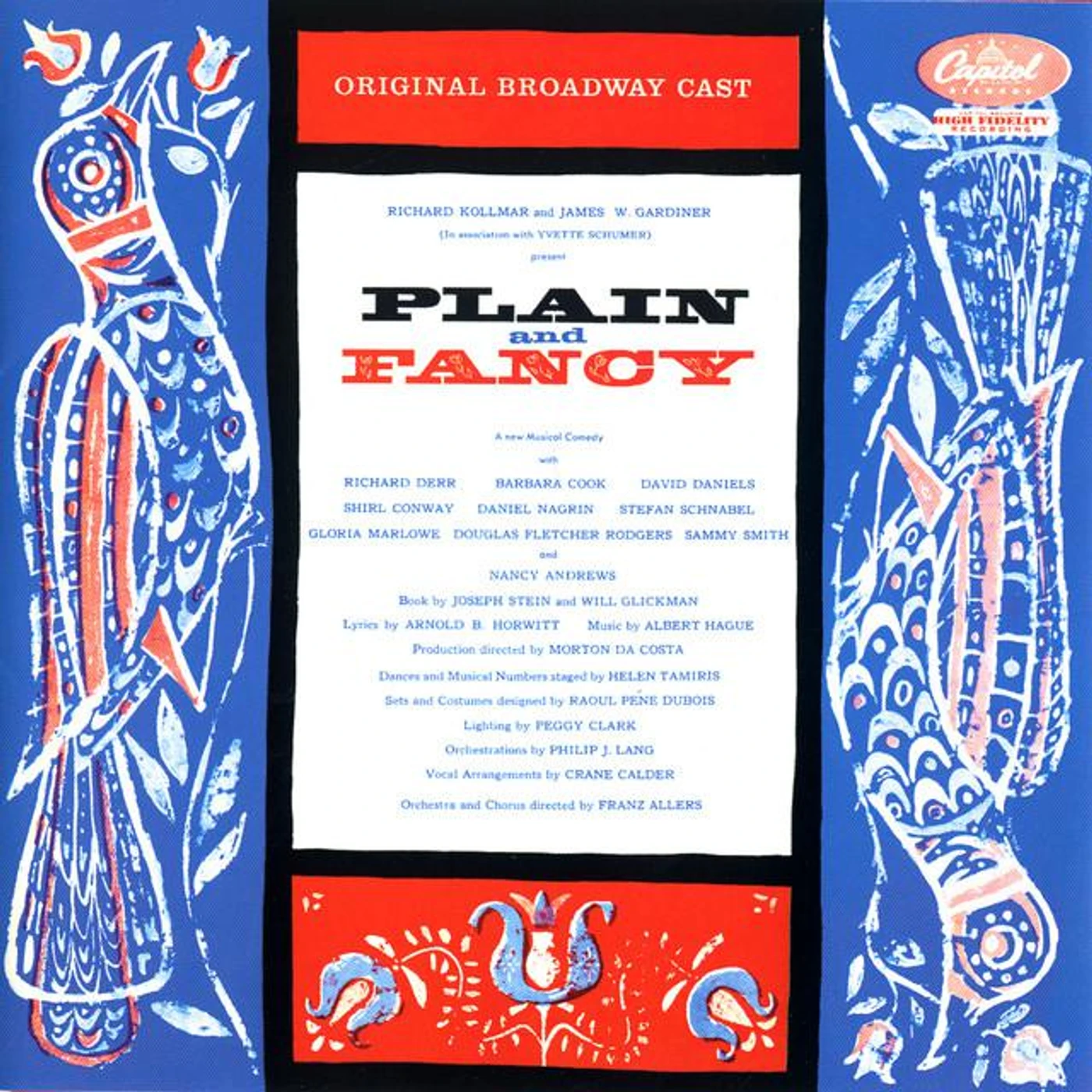 Original Broadway Cast 'Plain And Fancy' Brand Page