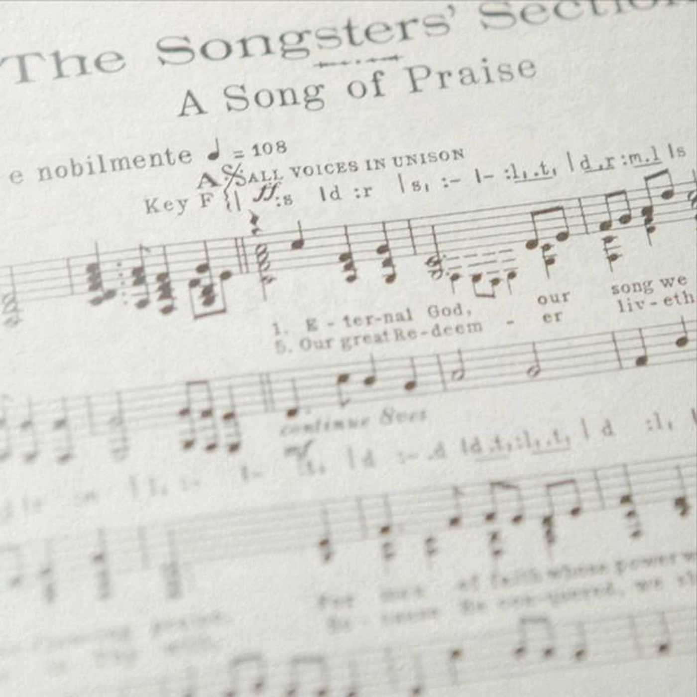 Pasadena Tabernacle Songsters of the Salvation Army Brand Page