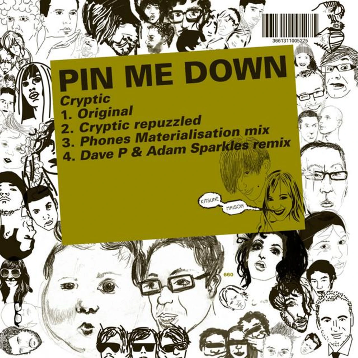 Pin Me Down Brand Page