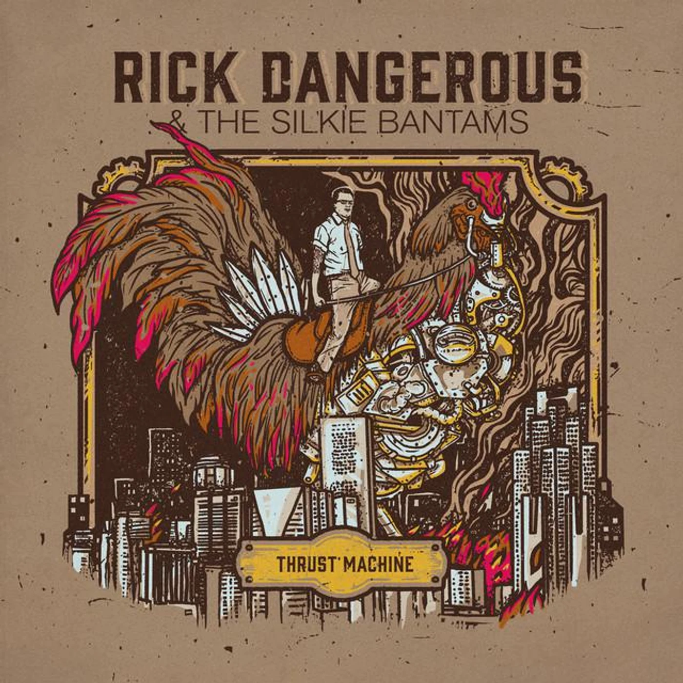 Rick Dangerous & the Silkie Bantams Brand Page