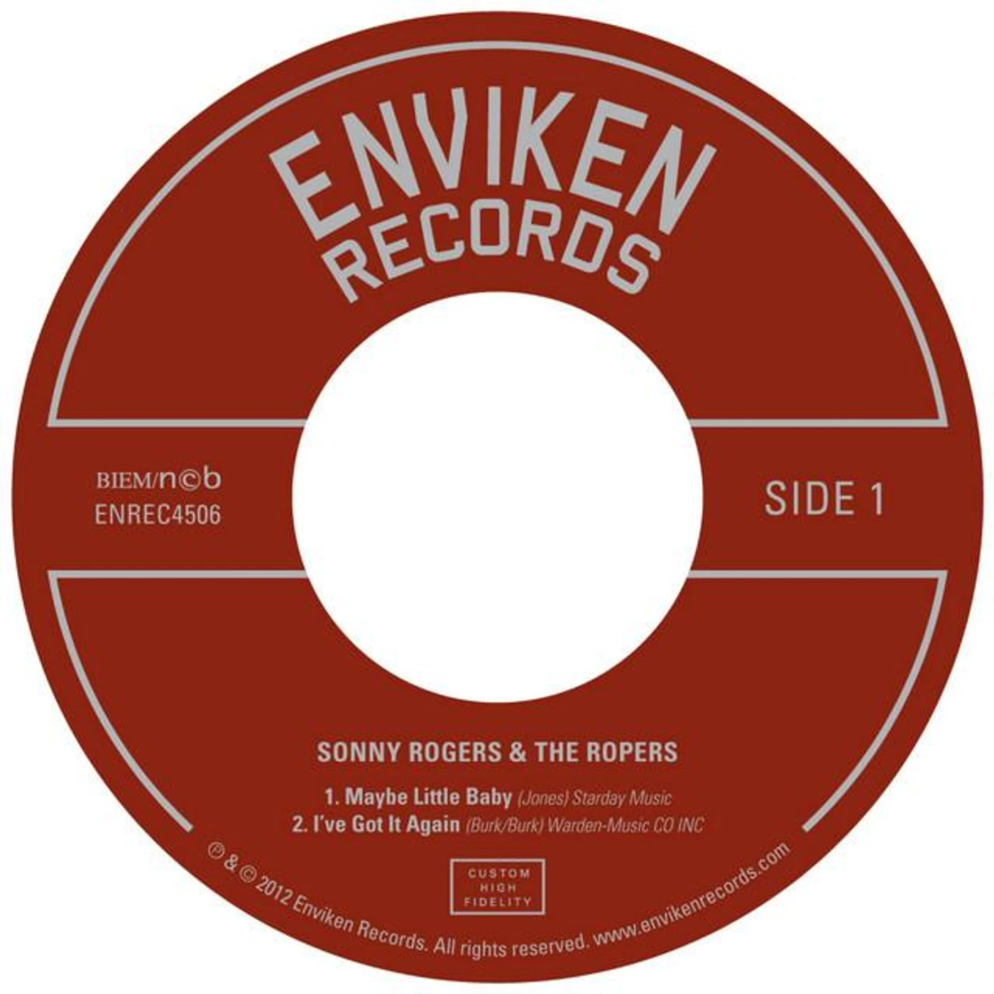 Sonny Rogers & The Ropers Brand Page