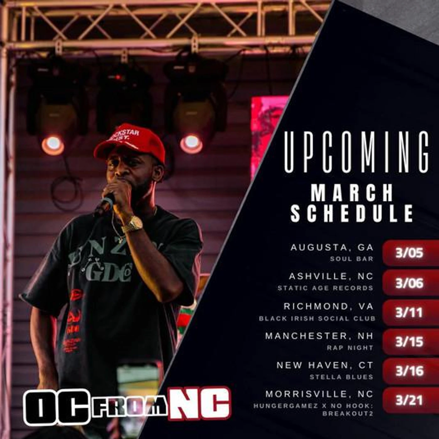 OC from NC Brand Page