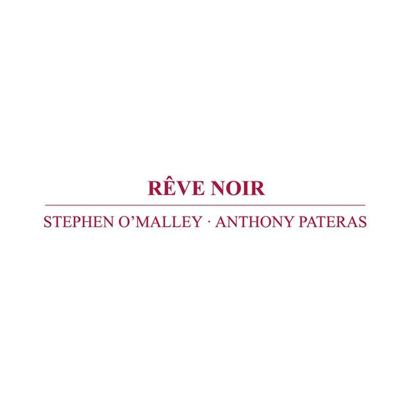Anthony Pateras Brand Page