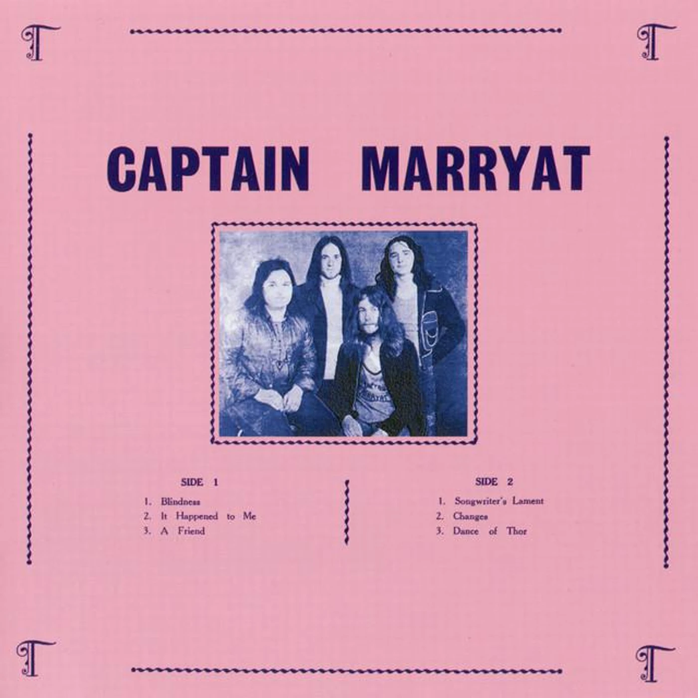 Captain Marryat Brand Page