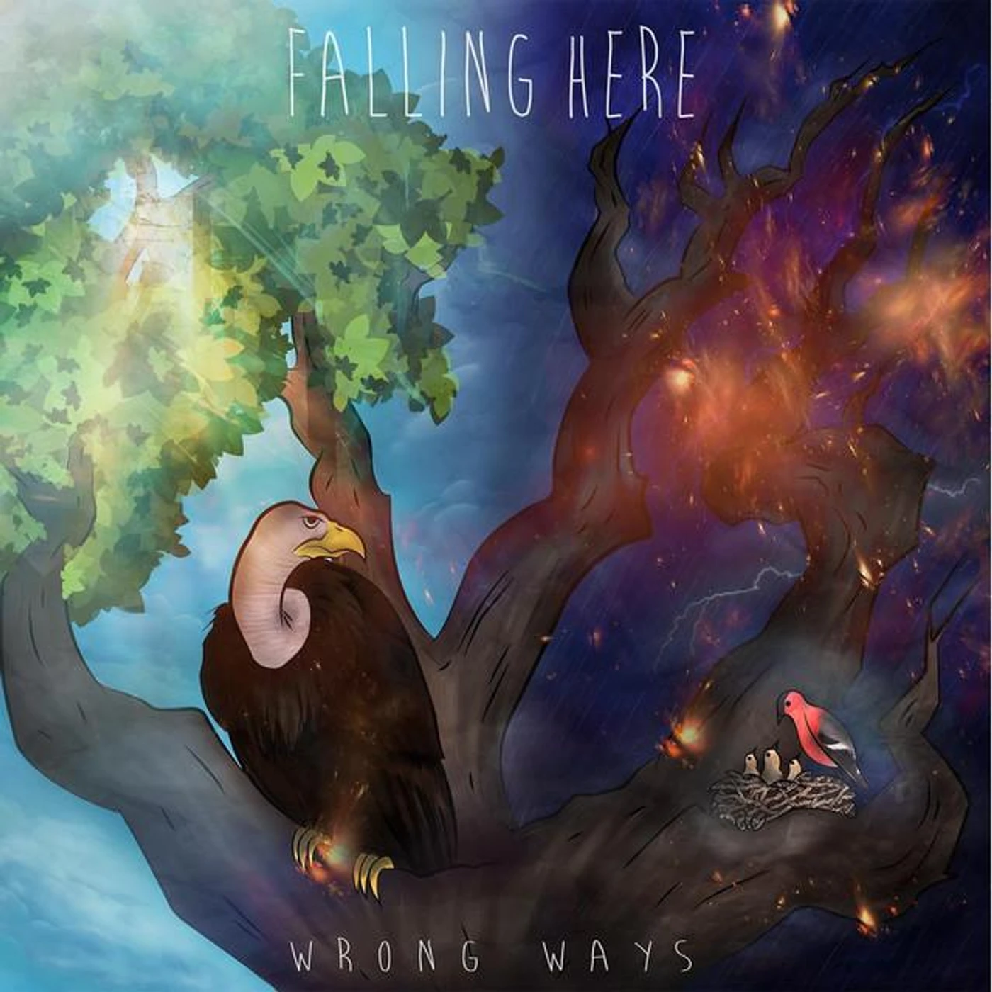 Falling Here Brand Page