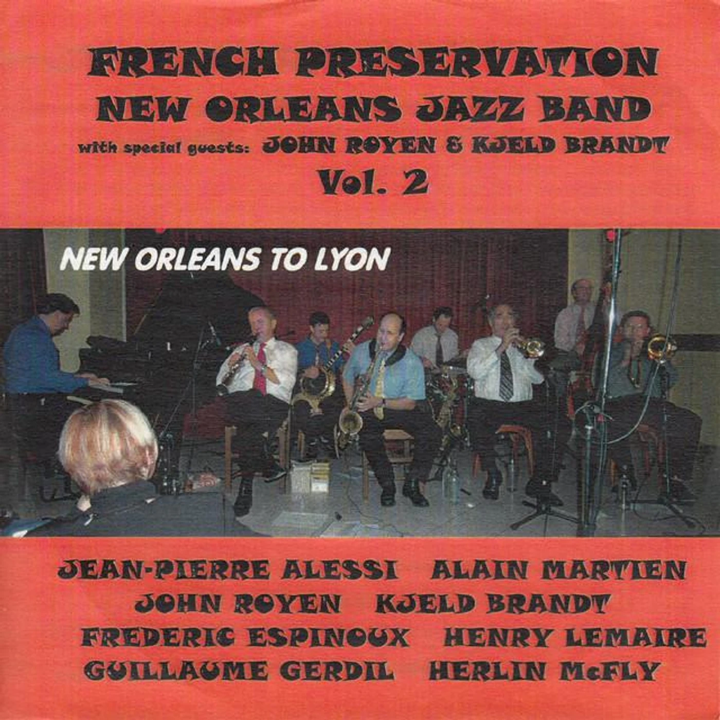 French Preservation New Orleans Jazz Band Brand Page