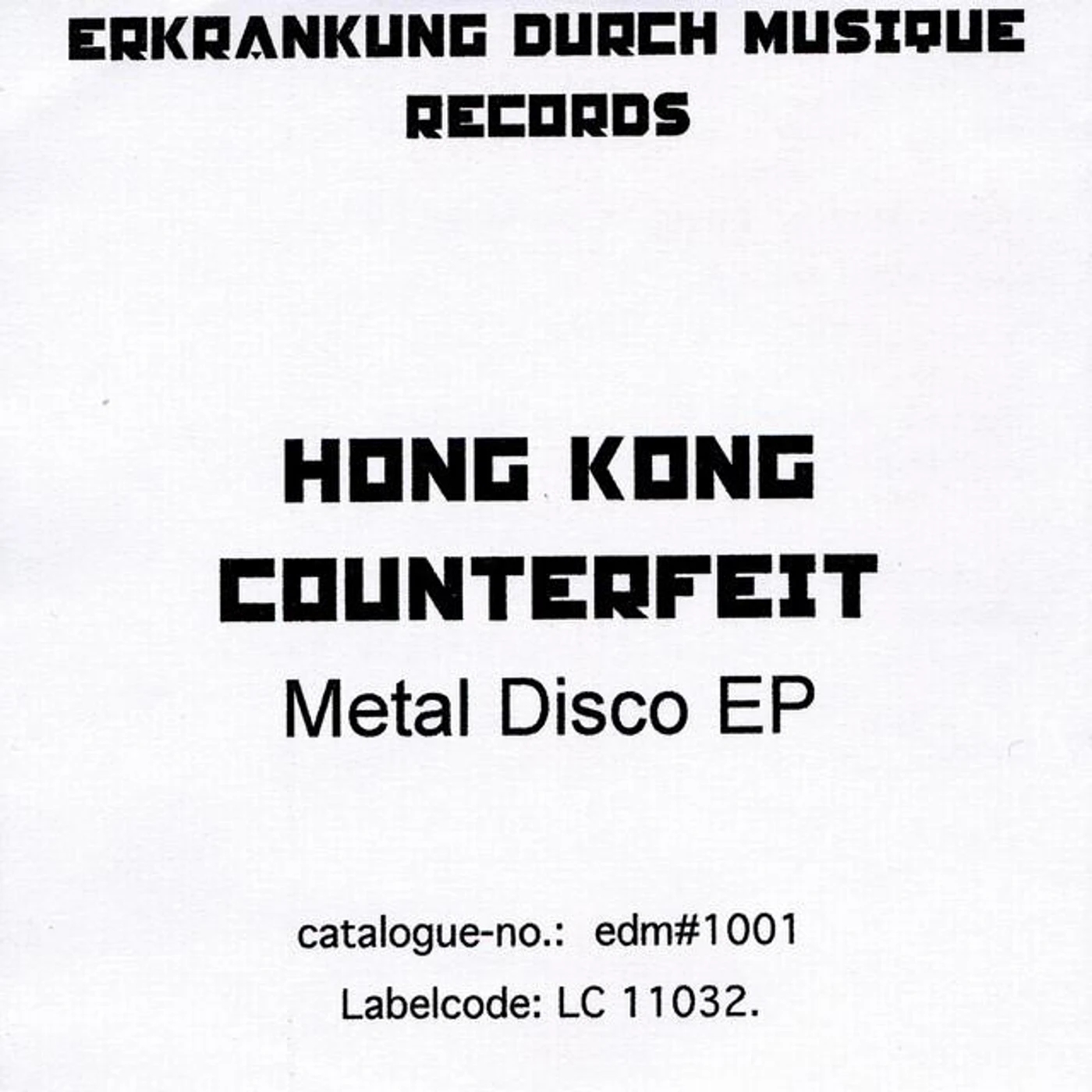 Hong Kong Counterfeit