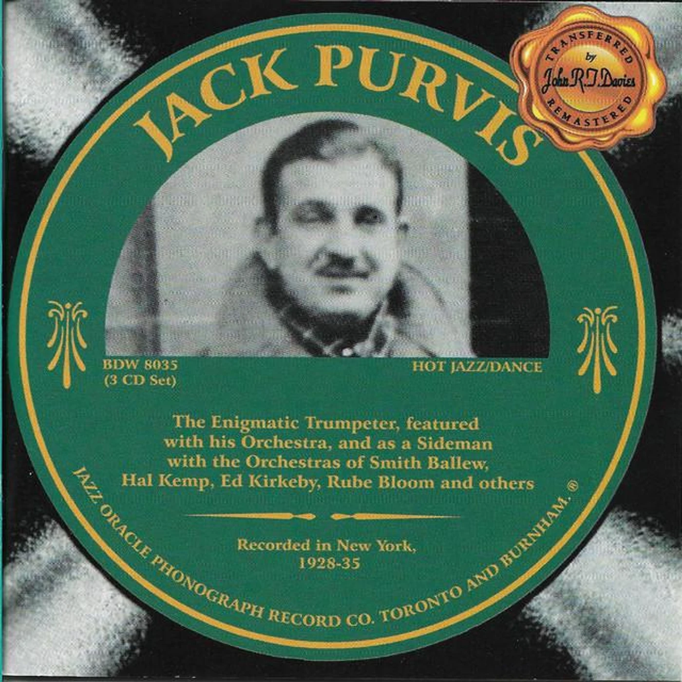 Jack Purvis Brand Page