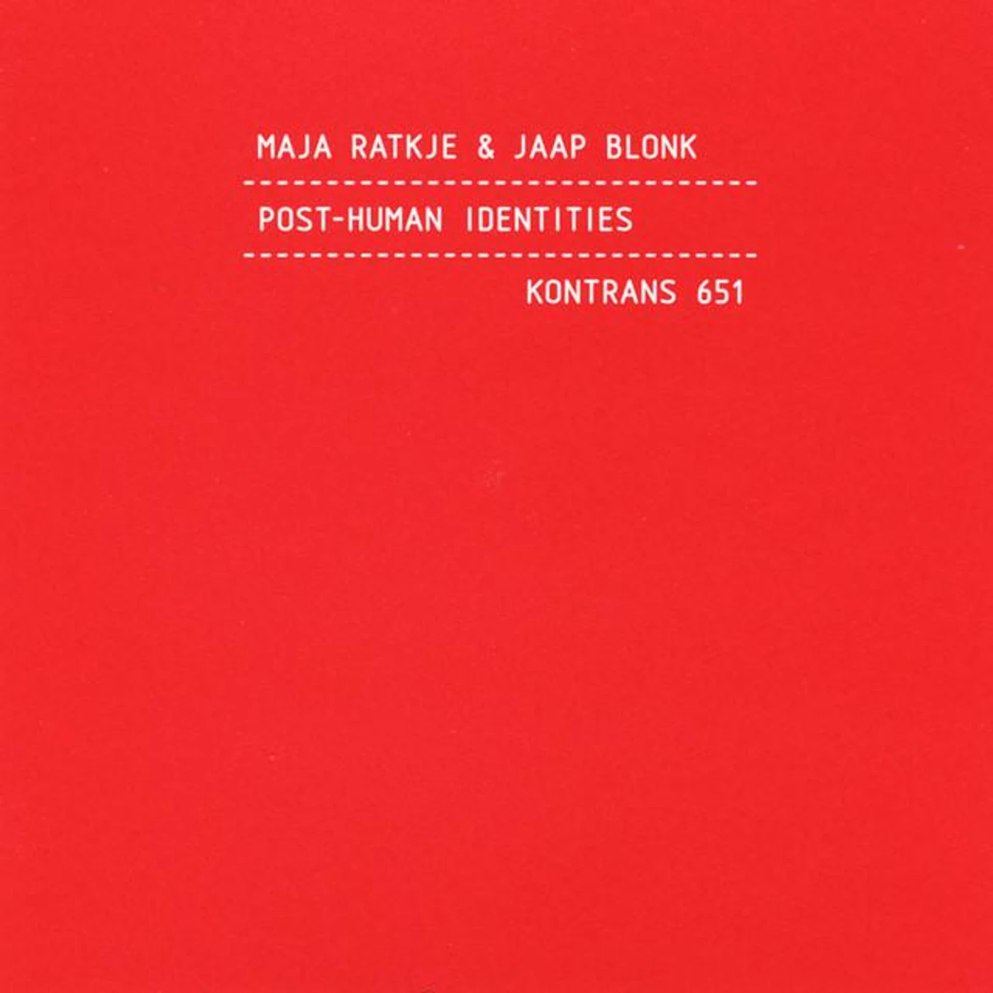 Jaap Blonk & Maja Ratkje