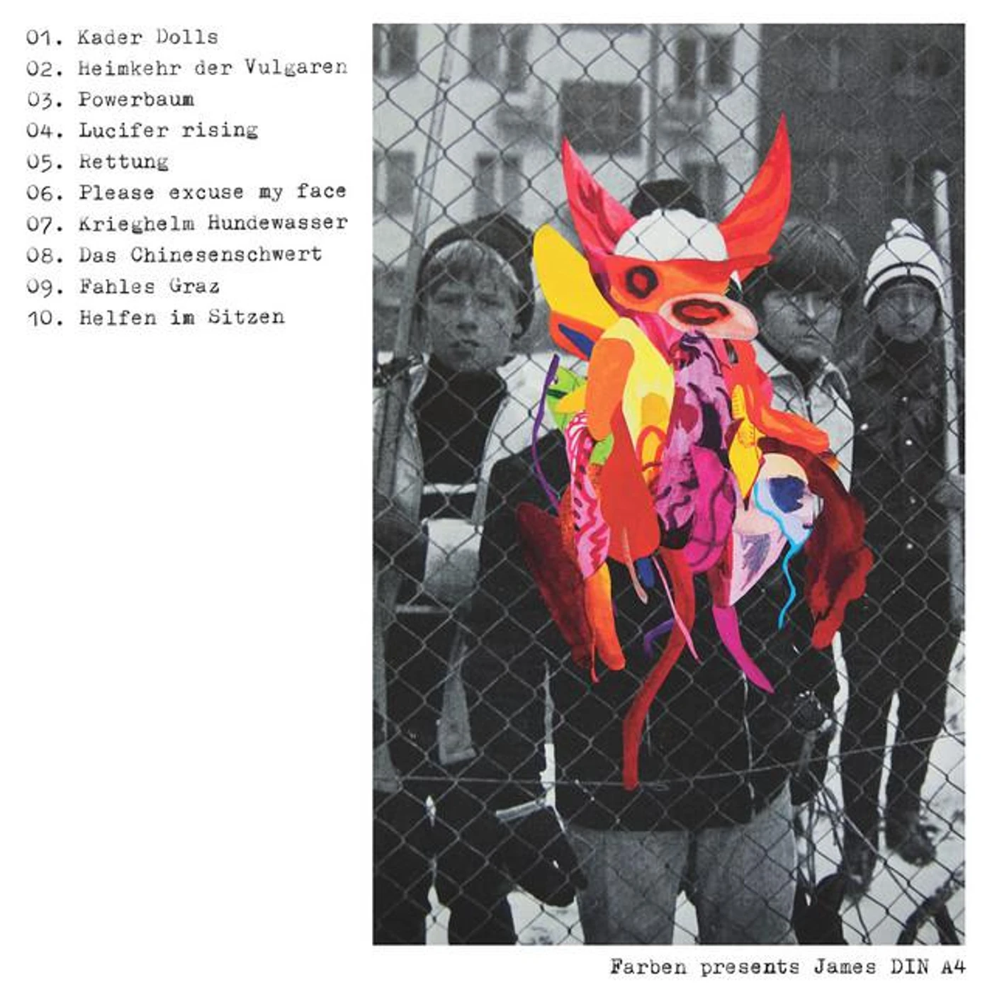 James Din A4 Brand Page