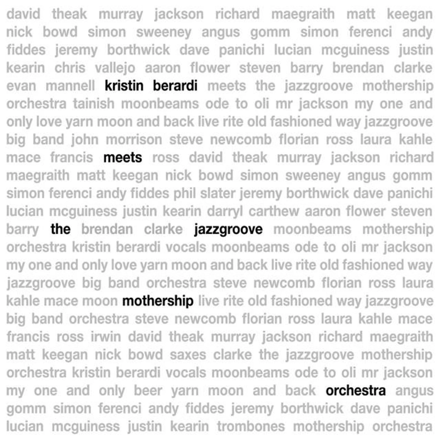 Jazzgroove Mothership Orchestra Brand Page