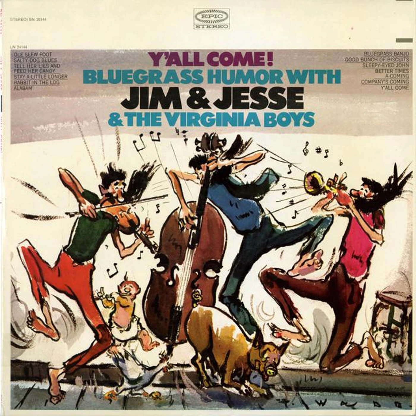 Jim and Jesse and the Virginia Boys Brand Page