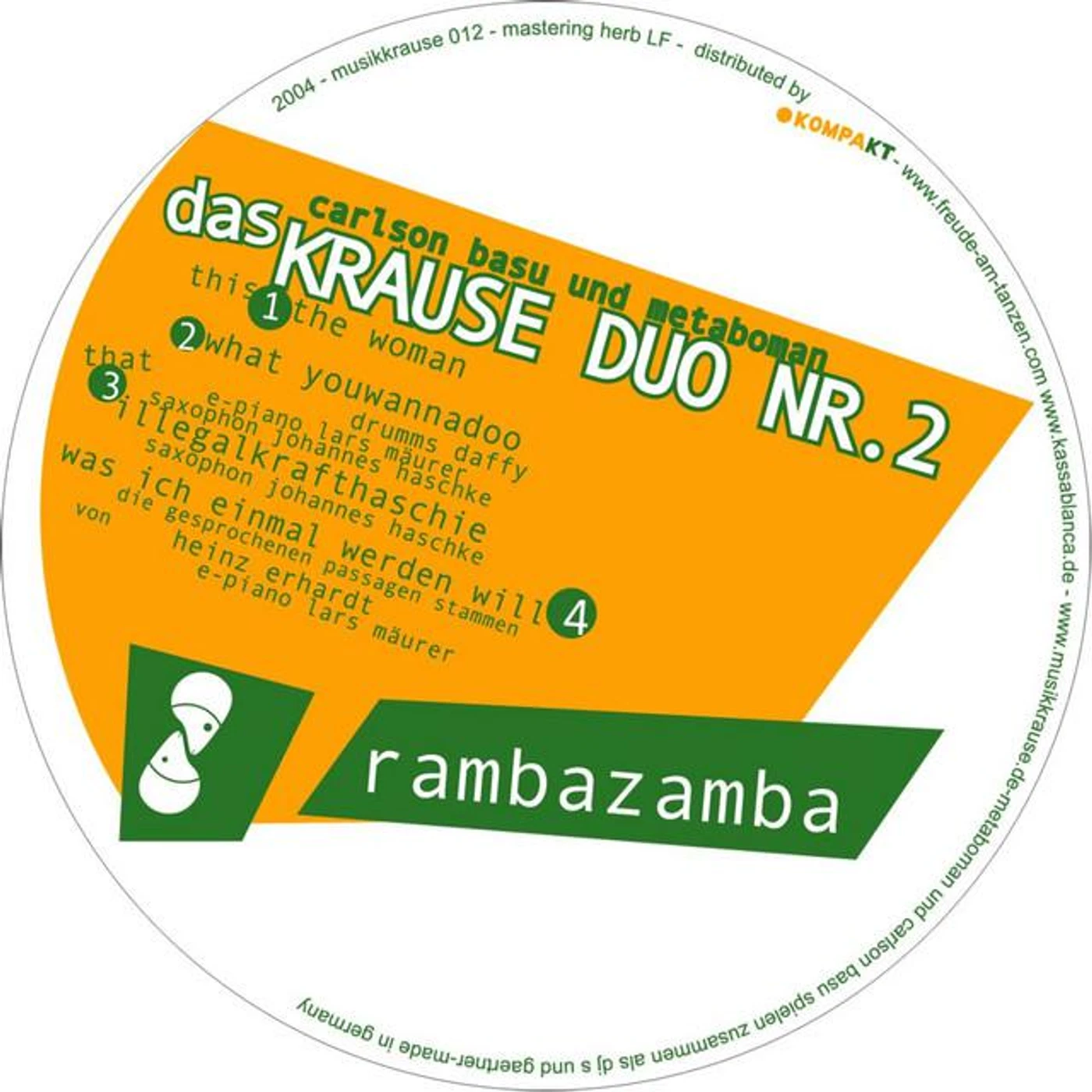 Krause Duo Nr. 2 Brand Page