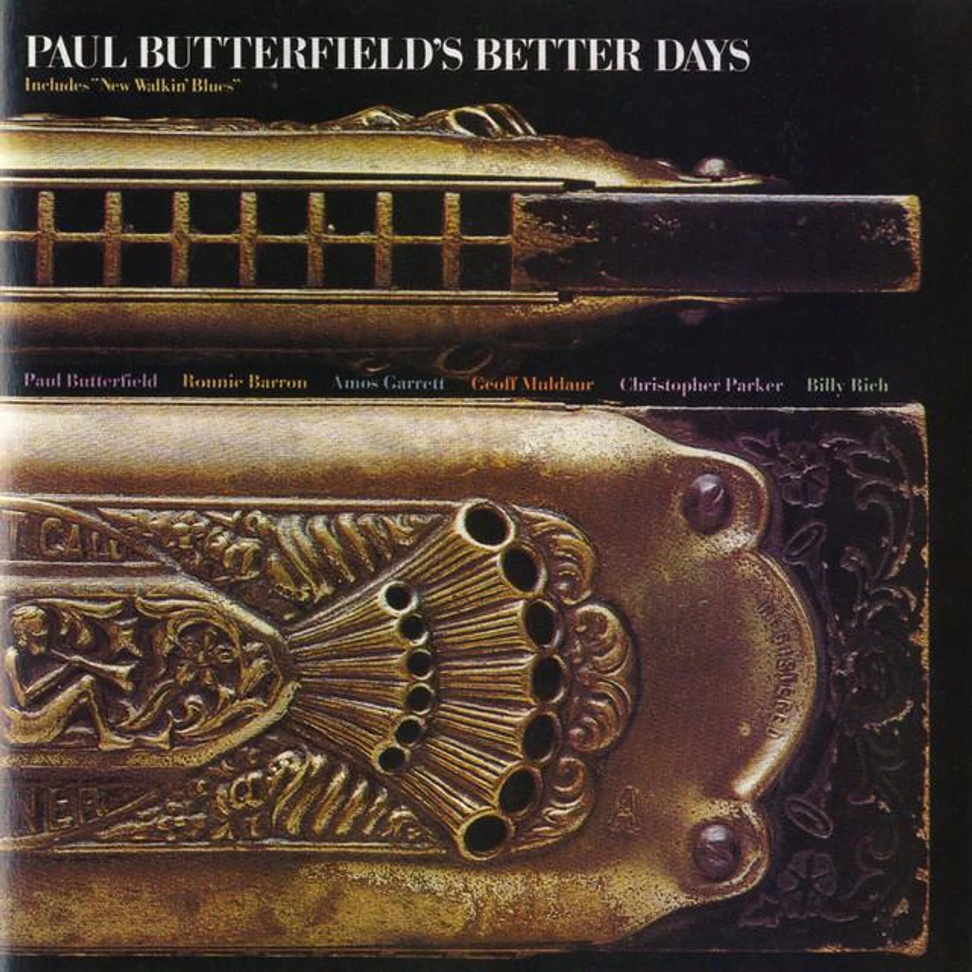 Paul Butterfield's Better Days Brand Page