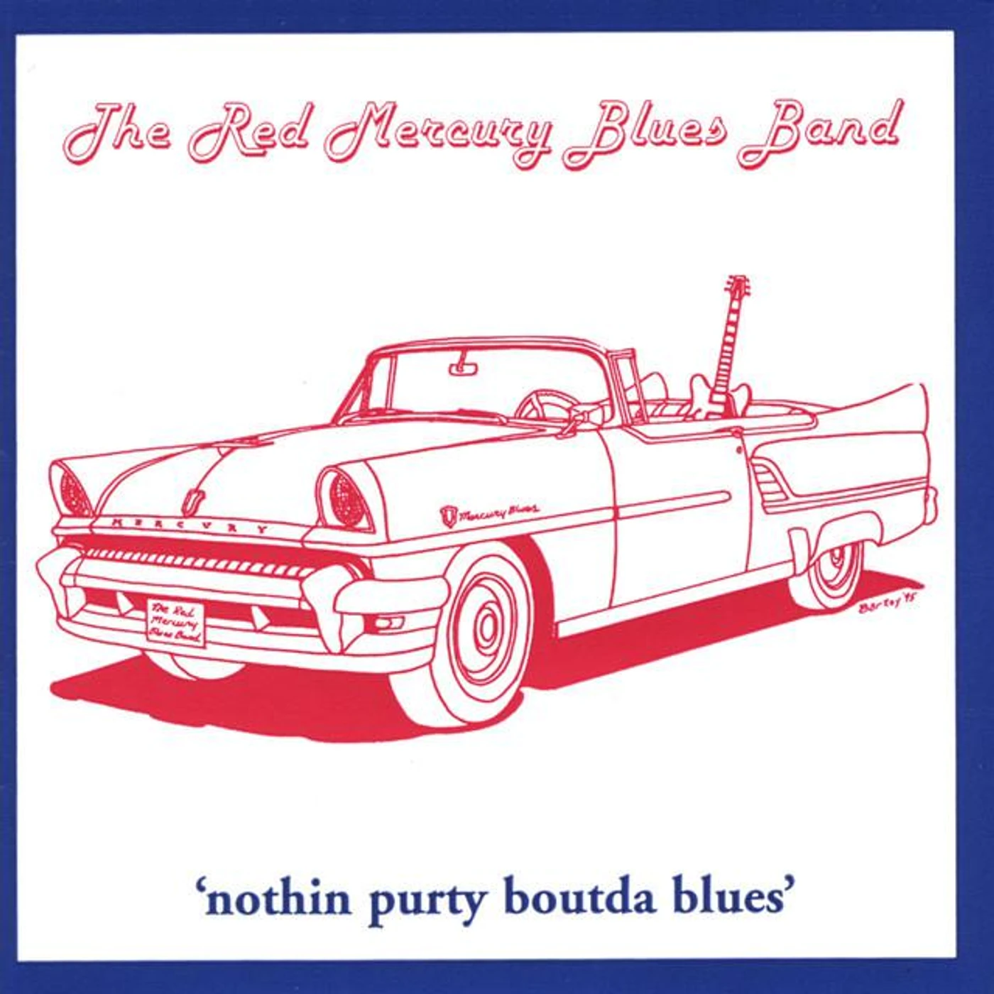 Red Mercury Blues Band Brand Page