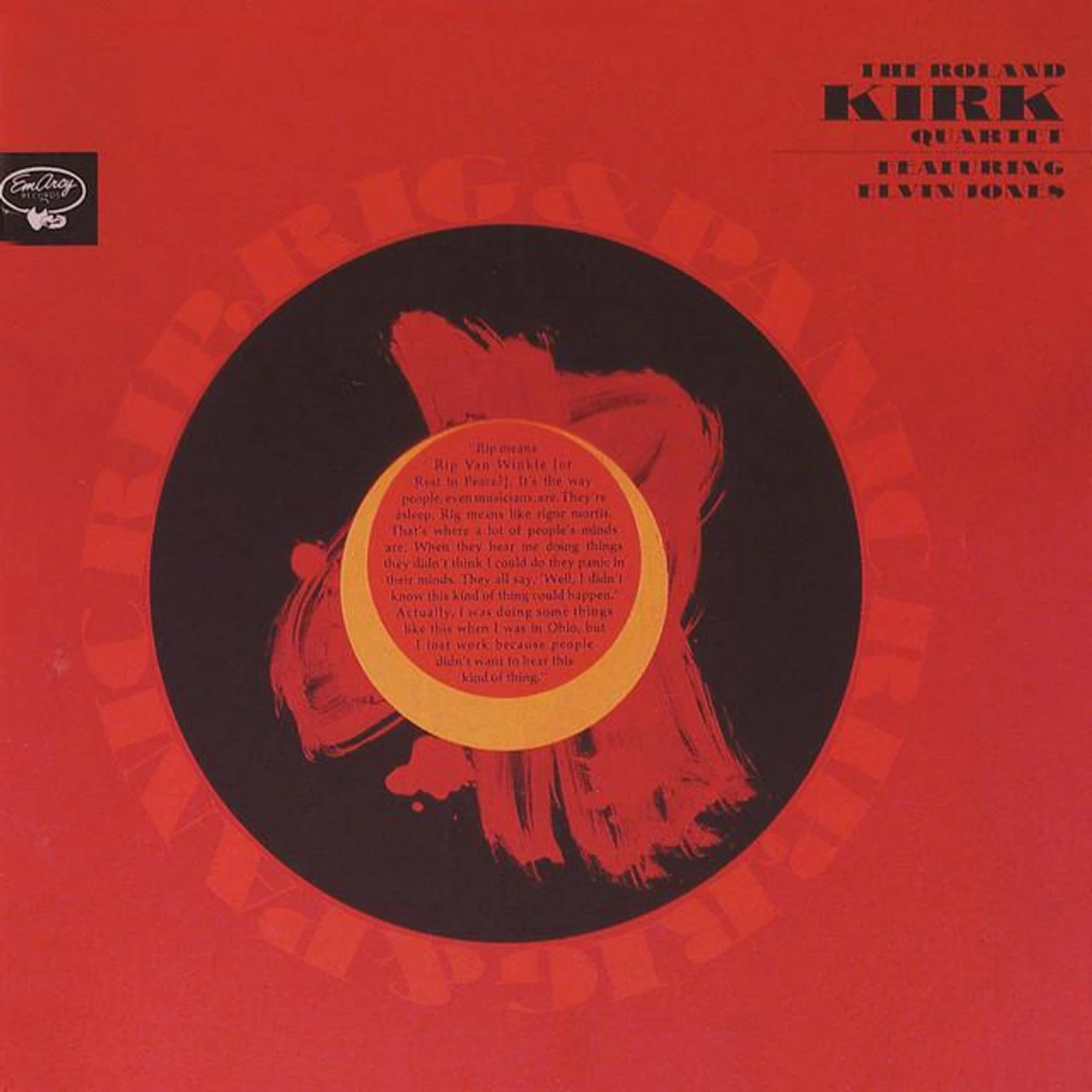 Roland Kirk Quartet Brand Page
