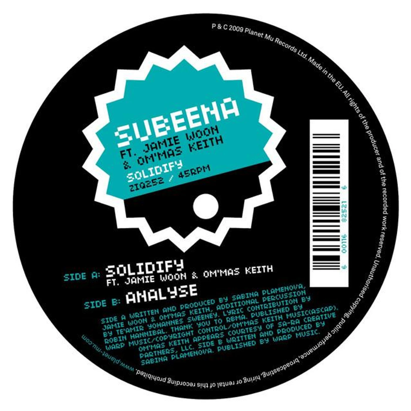 Subeena Brand Page