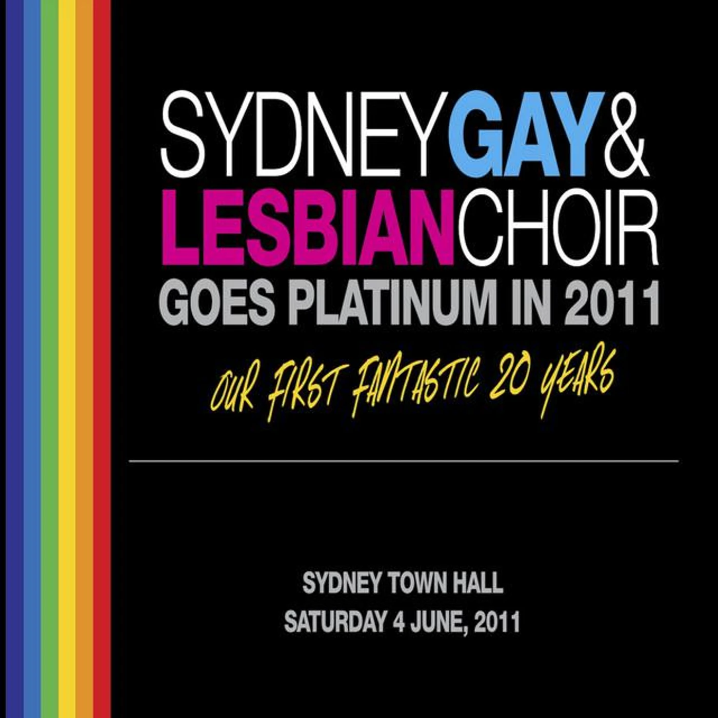 Sydney Gay & Lesbian Choir Brand Page