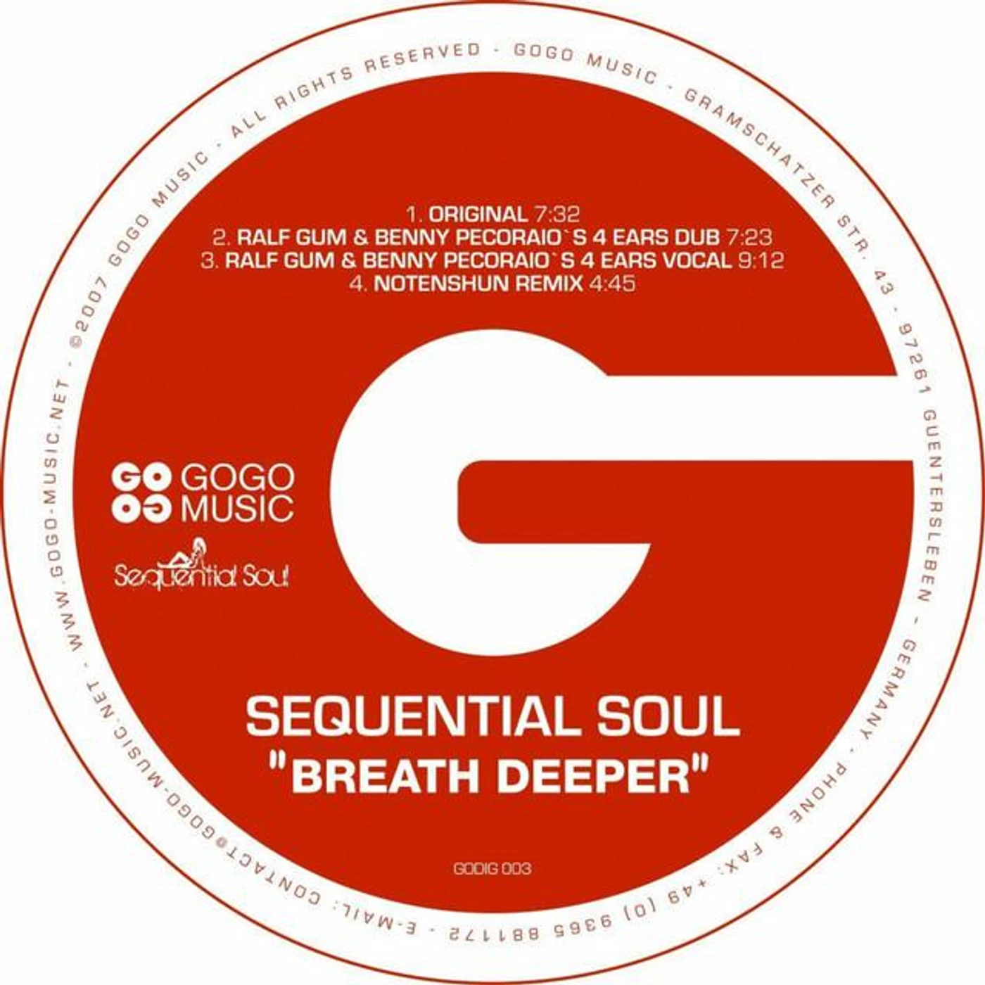 Sequential Soul Brand Page