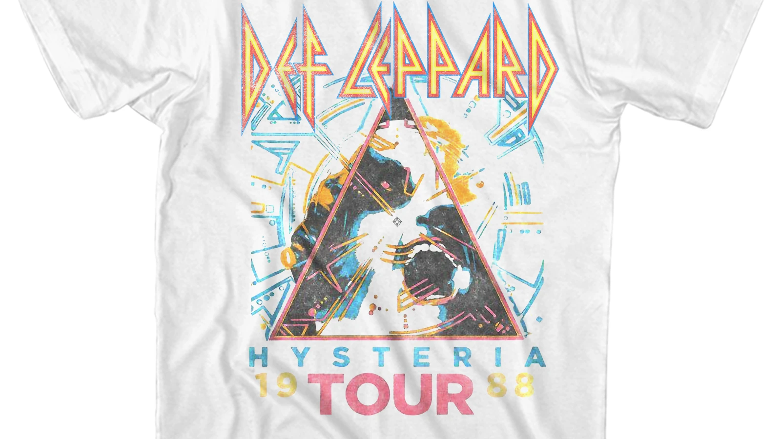 Def Leppard T-Shirt | Hysteria Tour '88 Def Leppard Shirt (Reissue)