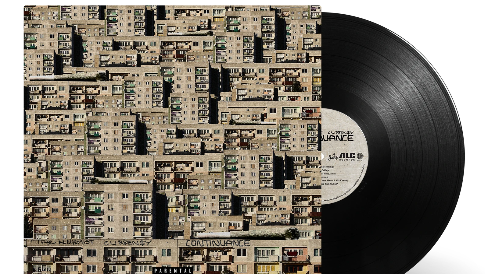 Curren$y Continuance Vinyl (Black)