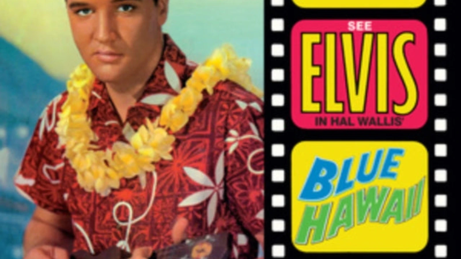Elvis Presley LP Vinyl Record - Blue Hawaii (+7 Inch Solid Yellow