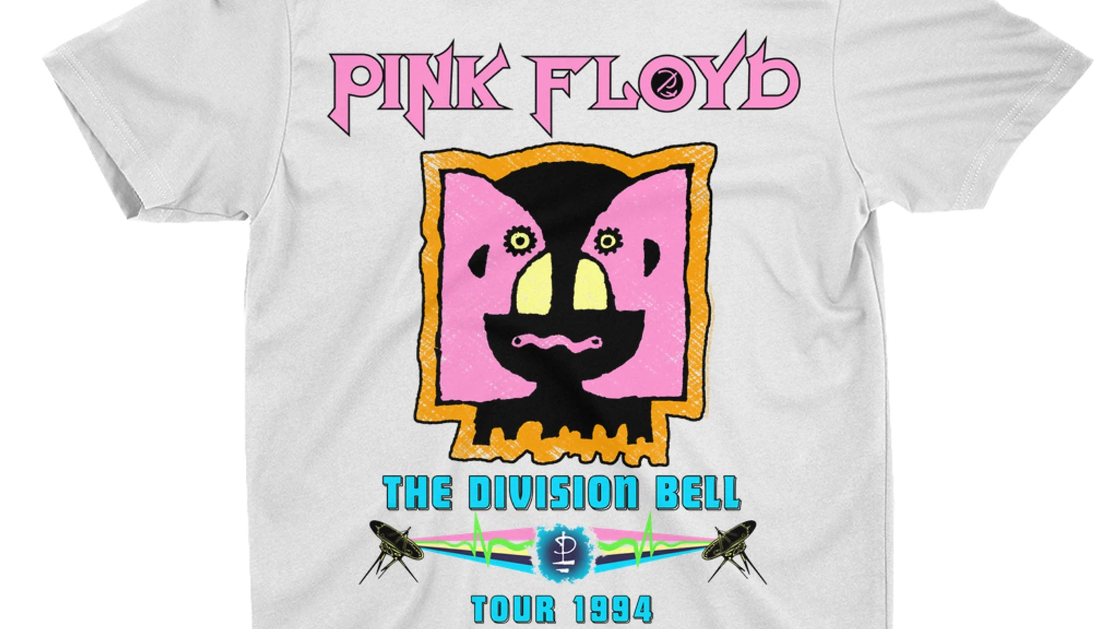 Pink Floyd T-Shirt | Division Bell 1994 Tour Design (Merchbar
