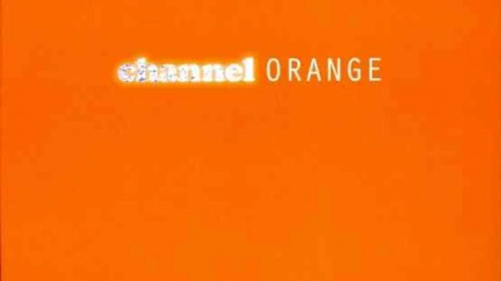 Frank Ocean CHANNEL ORANGE CD