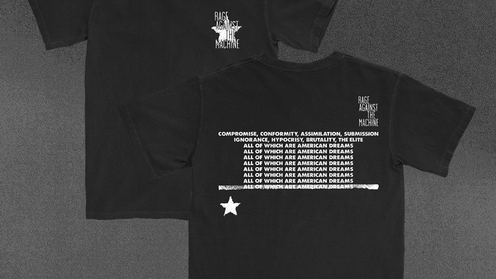 Rage Against The Machine Enemy Star T-Shirt