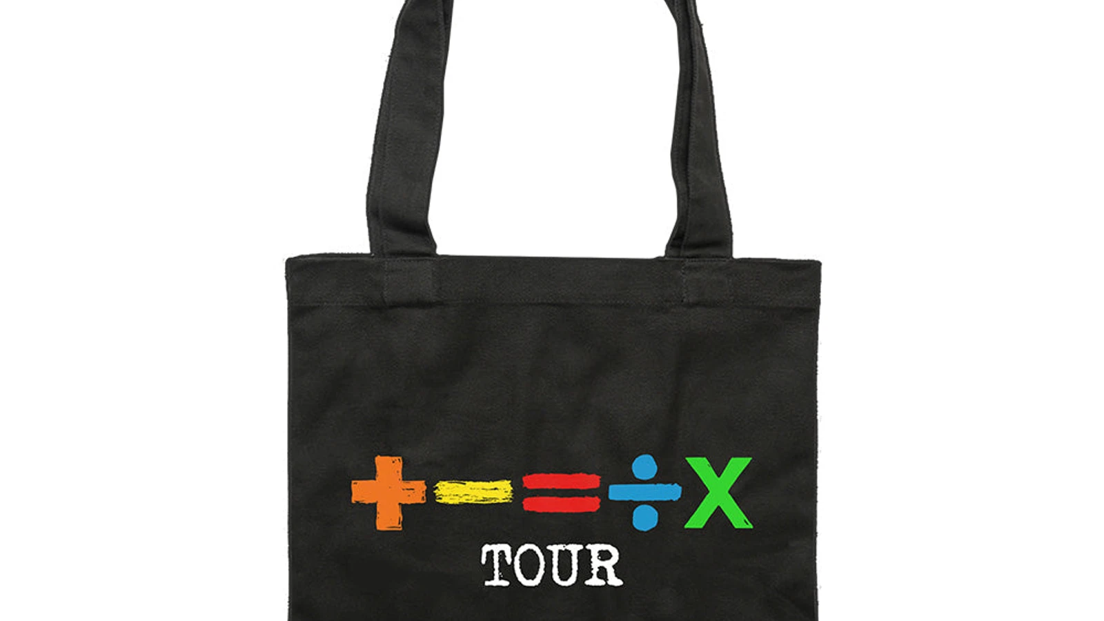 Ed Sheeran トートバッグ 黒 Ed Sheeran +-=÷× Tour Tote Bag