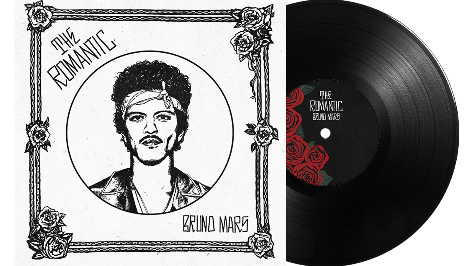 Romantic レコード　(米国購入) Mars Bruno The