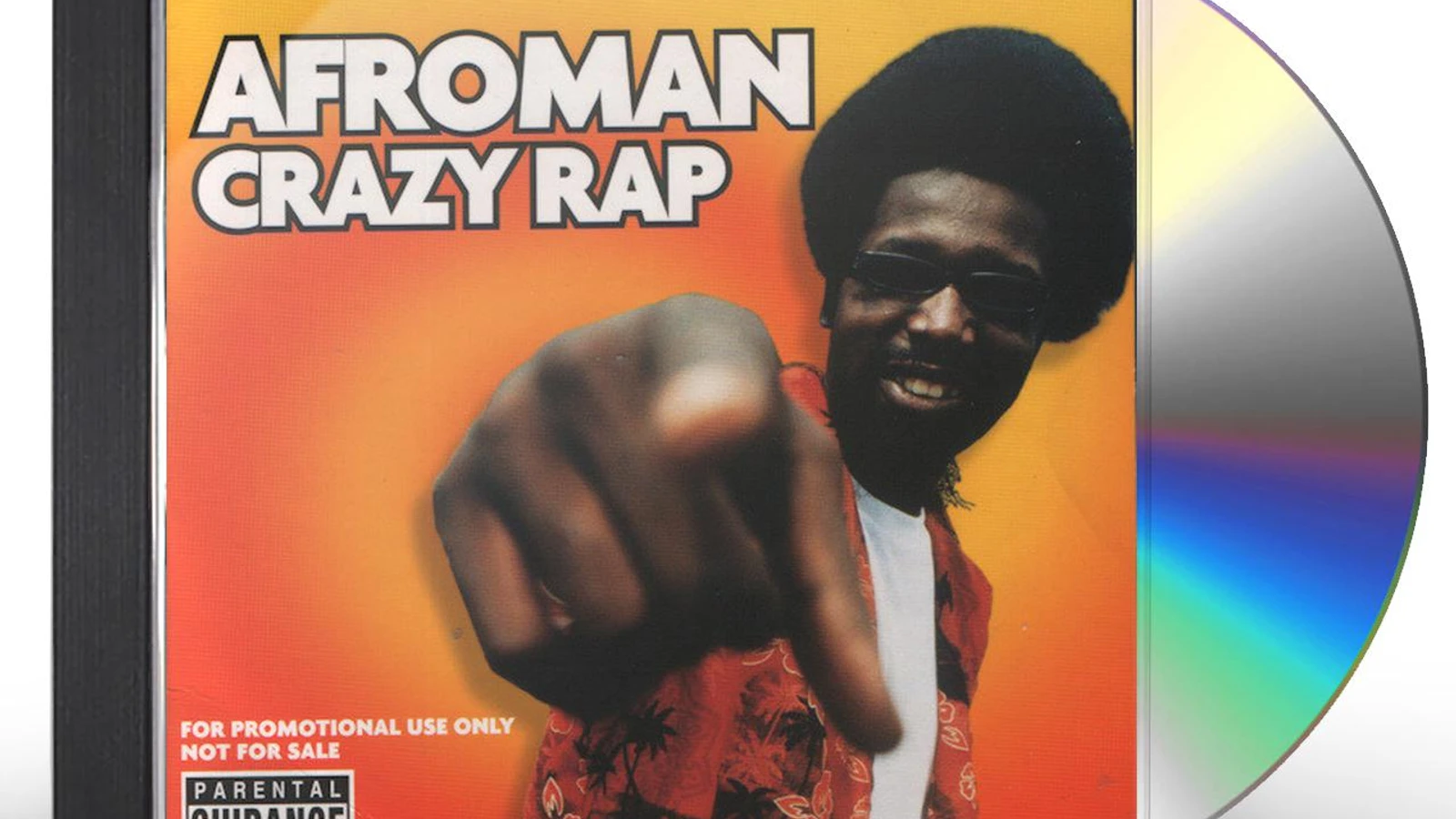 Afroman CRAZY RAP CD