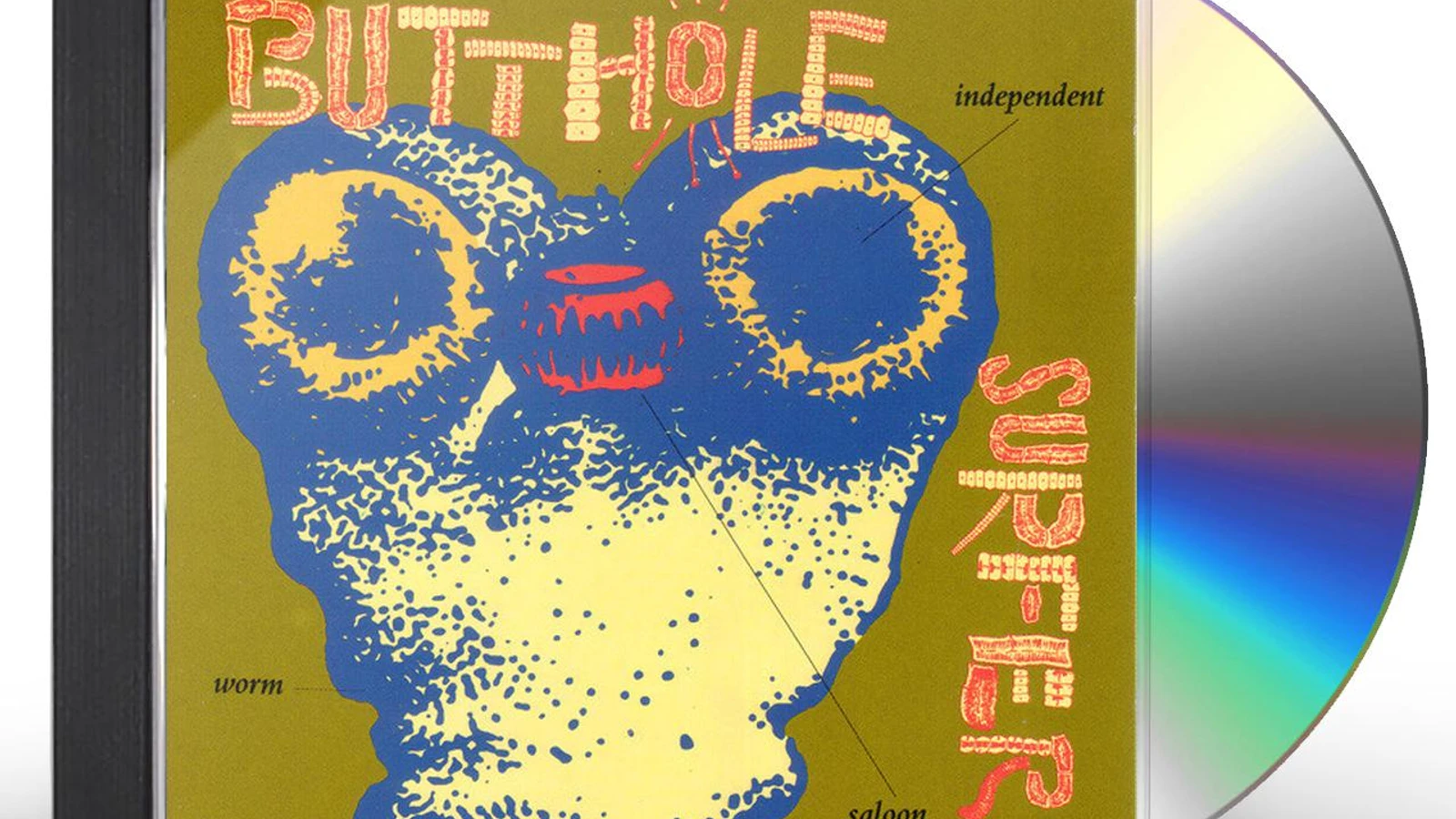 BUTTHOLE 洋楽 SURFERS SALOON INDEPENDENT WORM