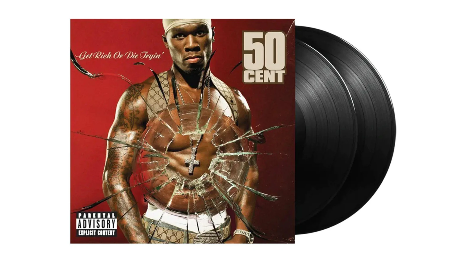 50 Cent Get Rich Or Die Tryin (2LP) [Explicit Content] Vinyl Record