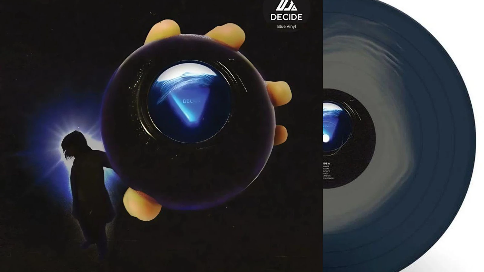 Djo Decide (Blue Swirl) Vinyl Record