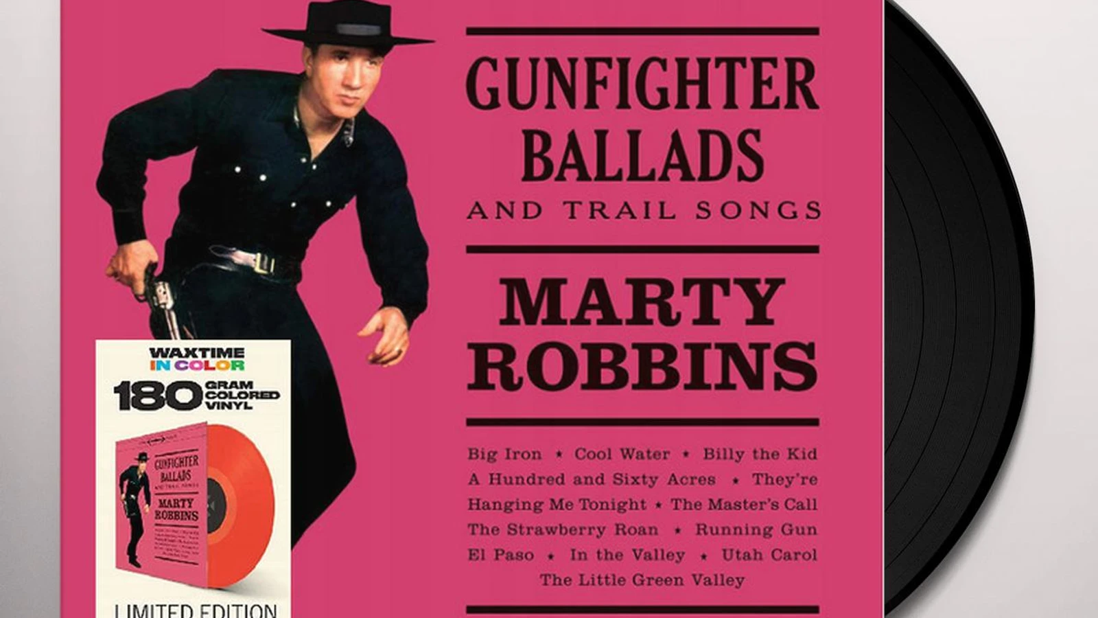 Ballads Gunfighter モノ Robbins 英LP Marty