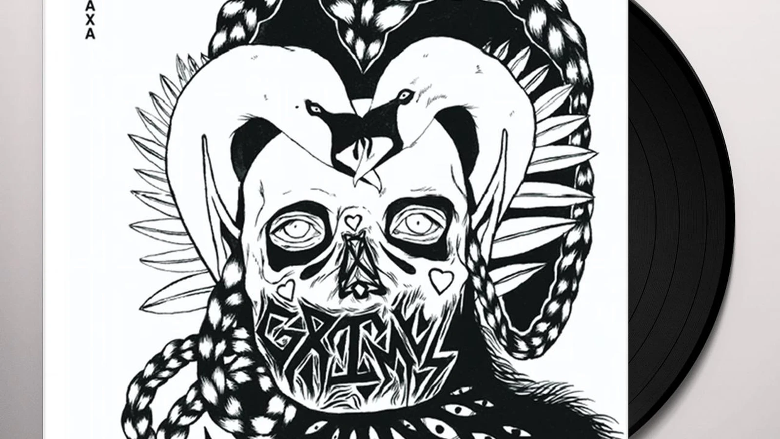 Grimes Halfaxa Vinyl Record