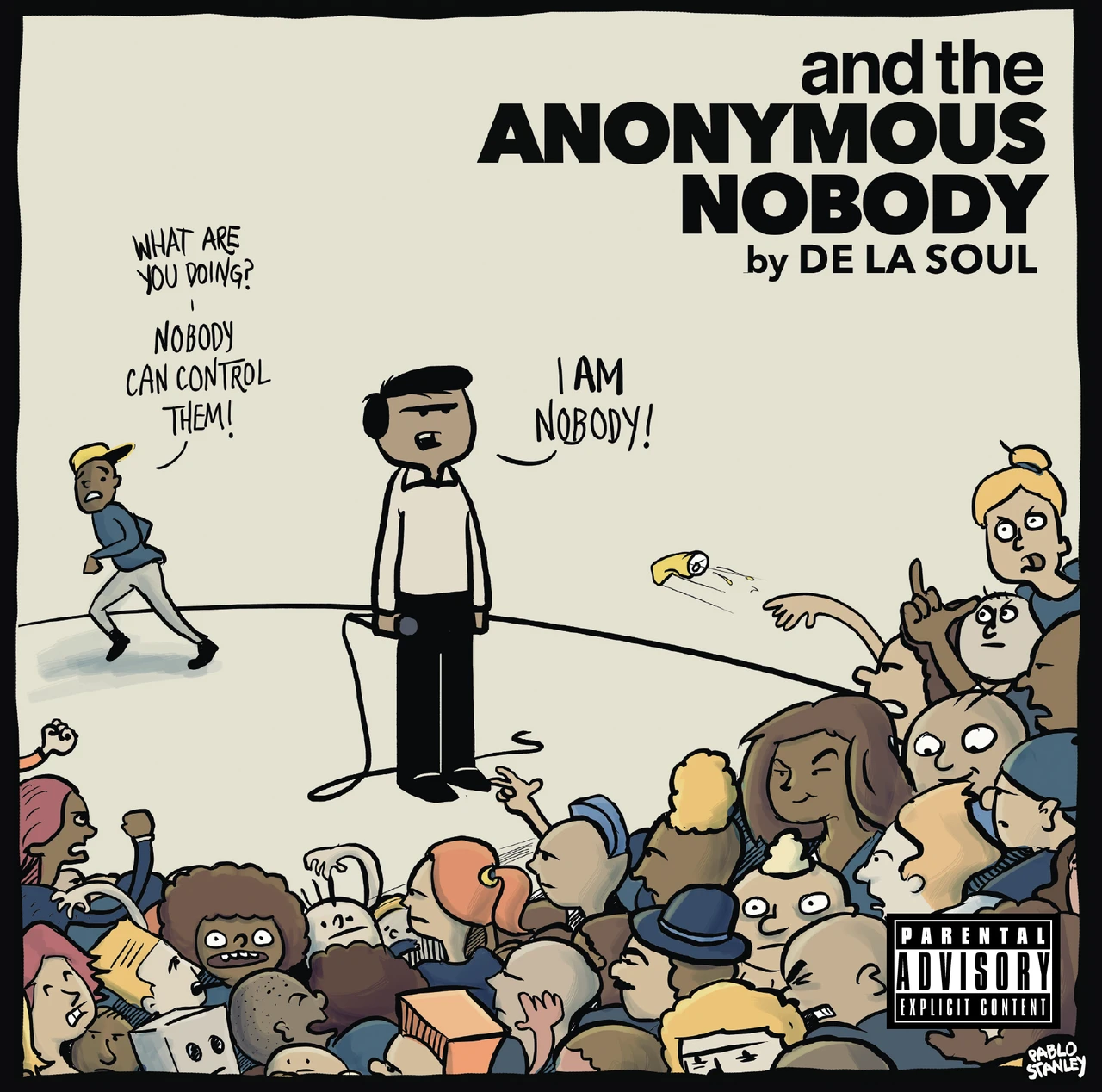 De La Soul and the Anonymous Nobody レコード De La Soul – And The Anonymous Nobody – 2 x Vinyl (Clear Smokey
