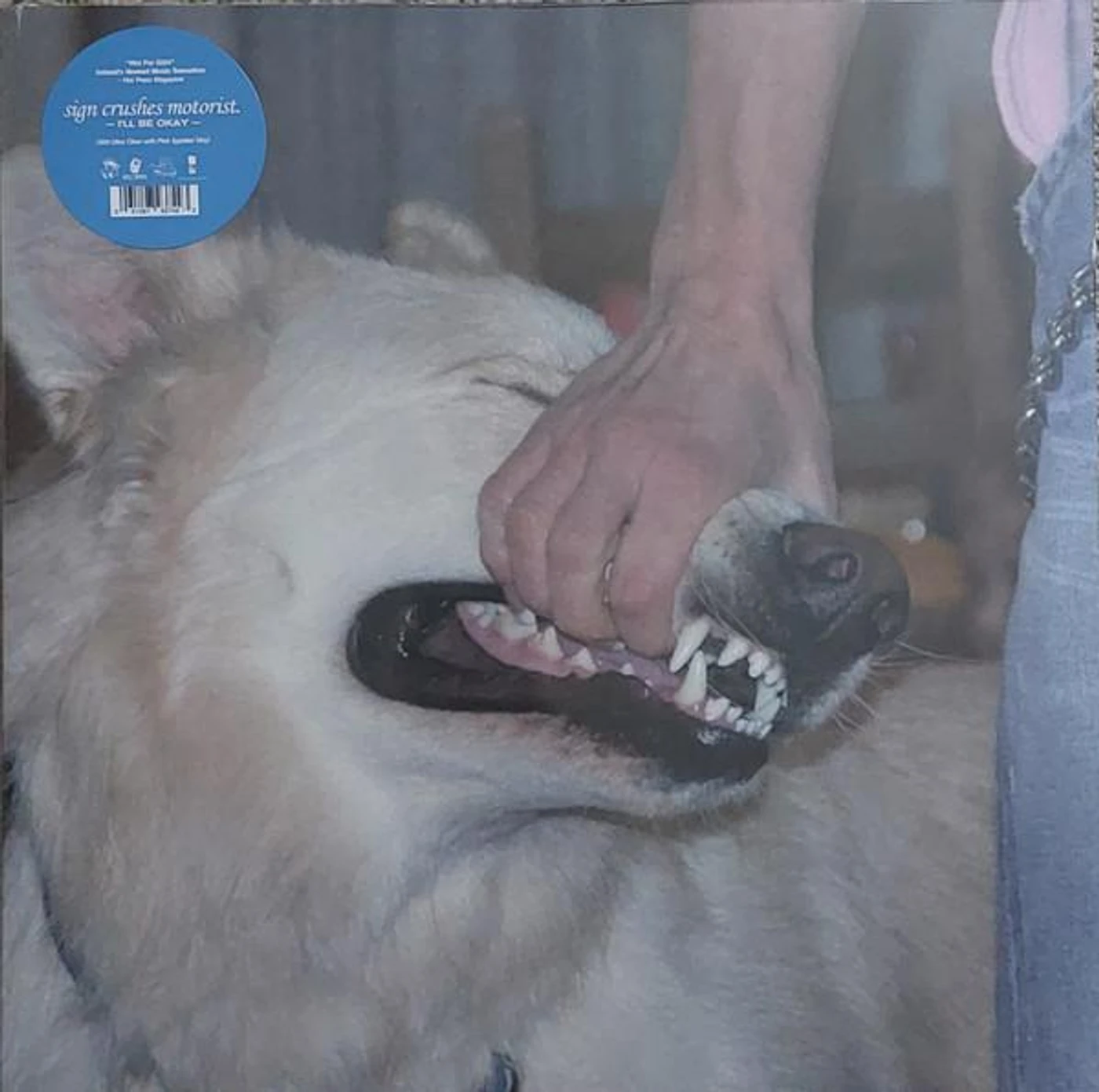 sign crushes motorist I'LL BE OKAY (COLOR VINYL) Vinyl Record