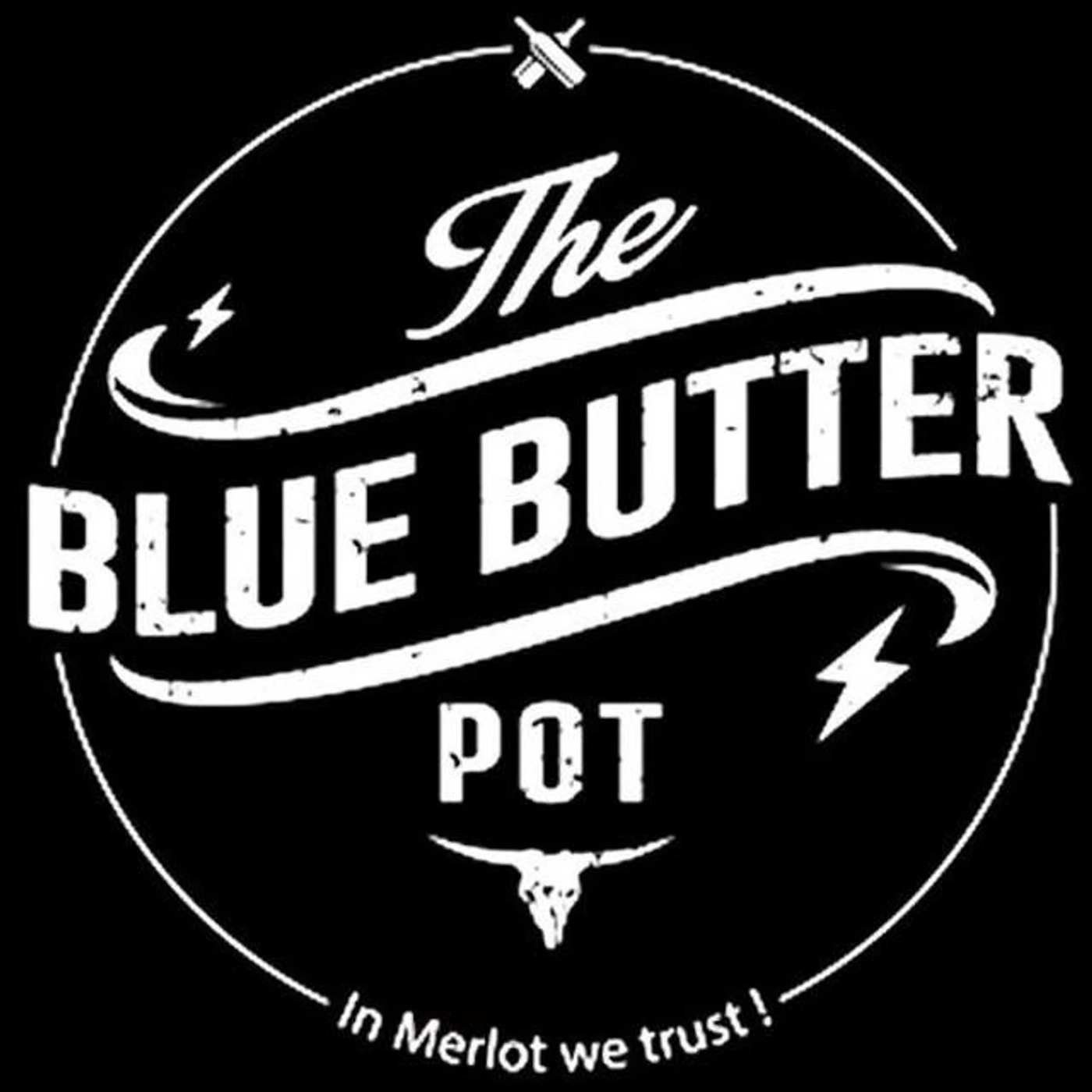 The Blue Butter Pot