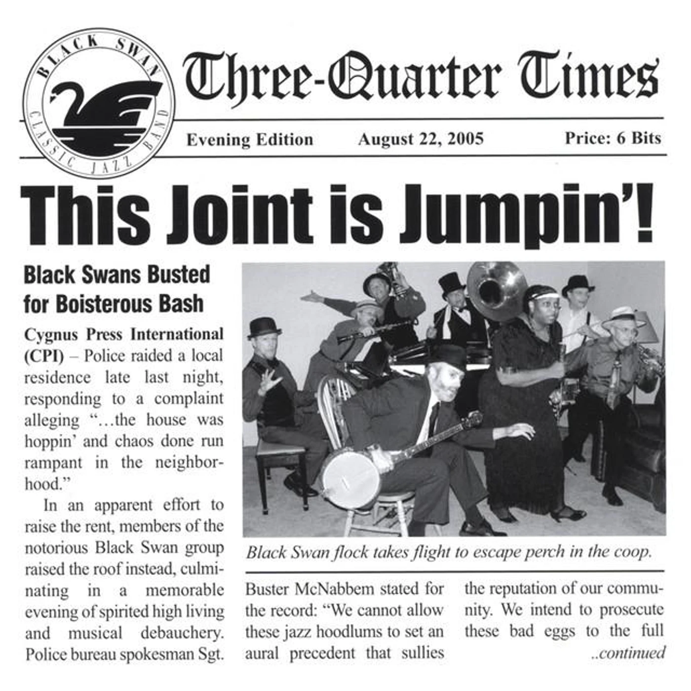 Black Swan Classic Jazz Band