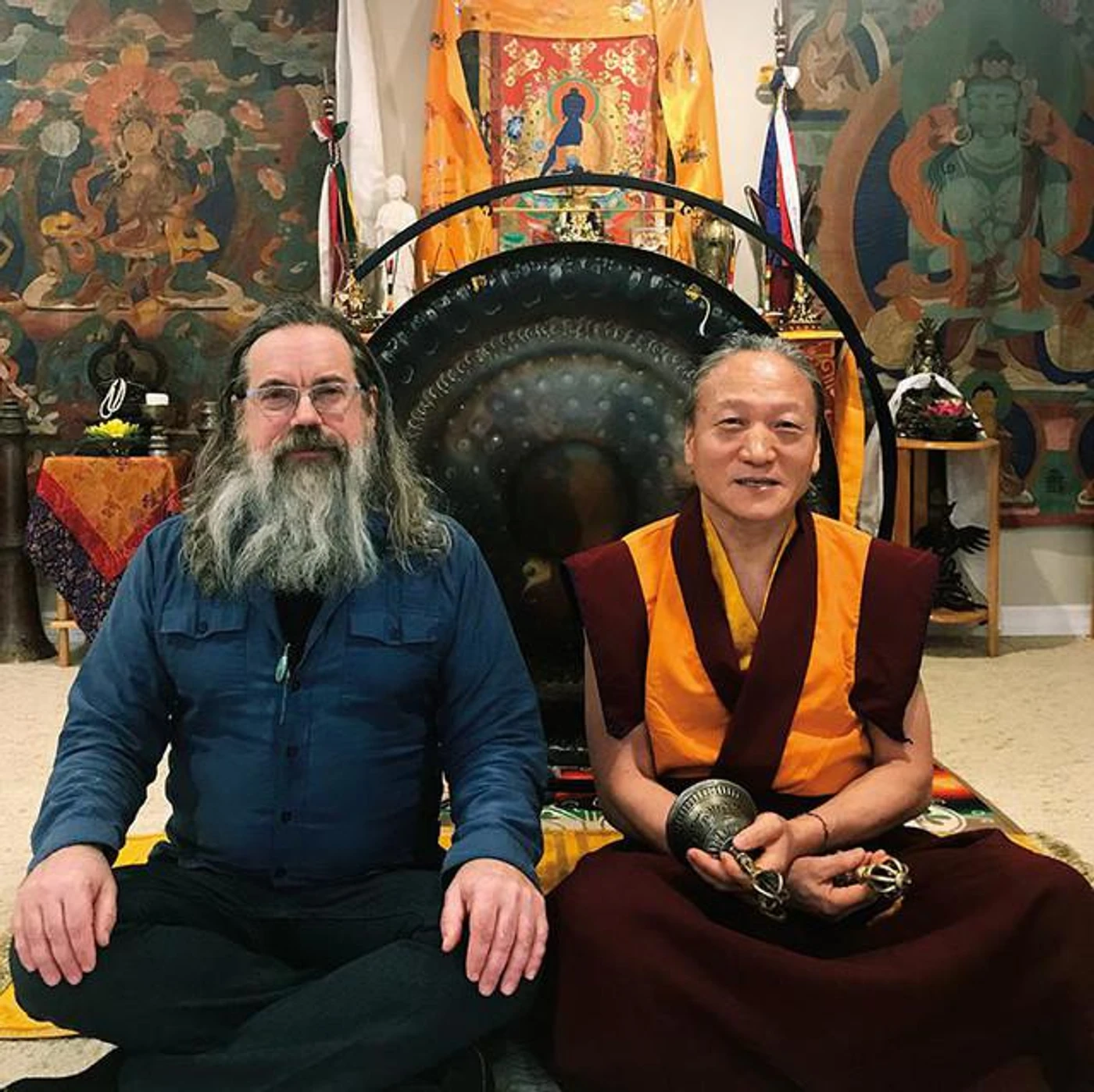 Lama Lobsang Palden & Jim Becker