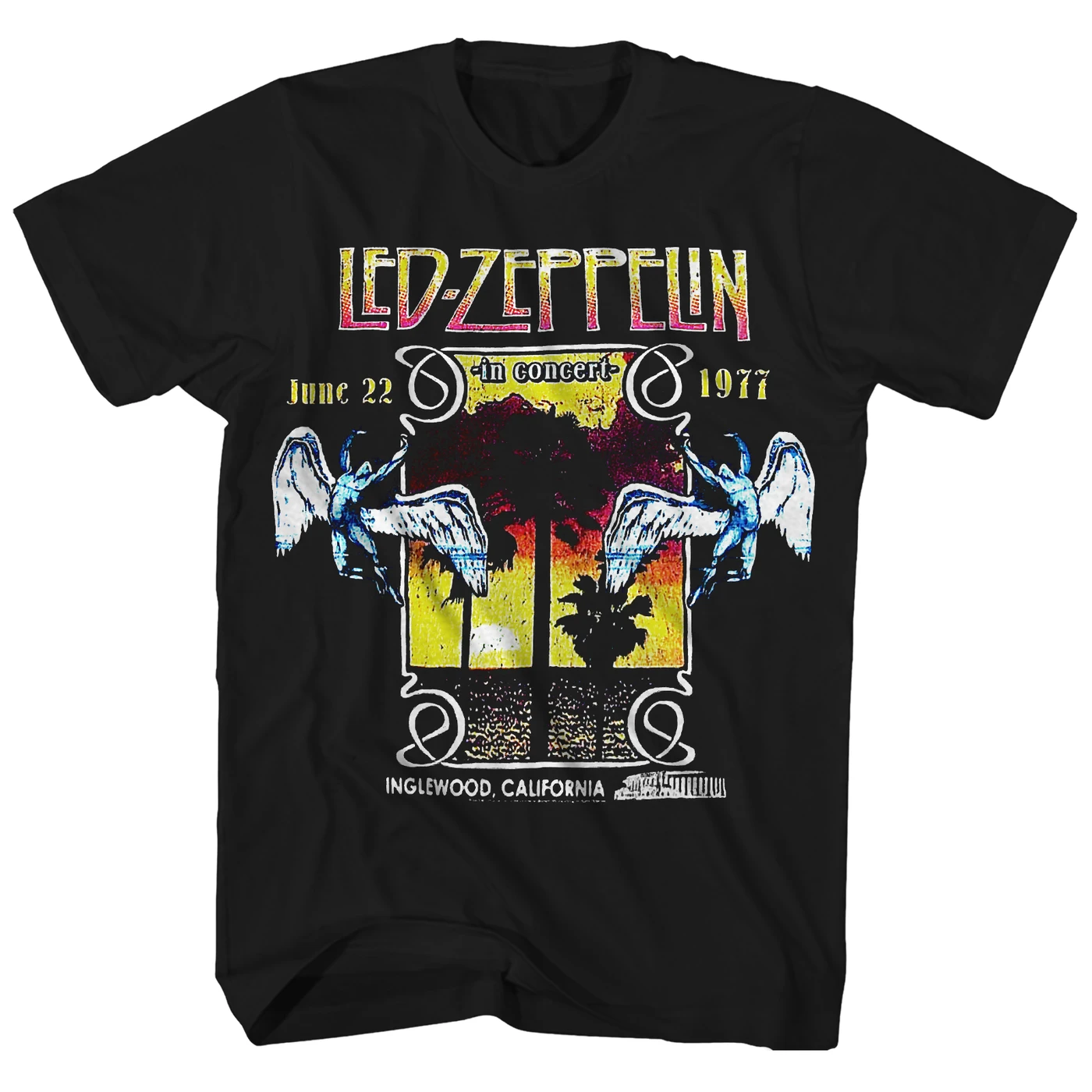 Led Zeppelin T-Shirt | Inglewood '77 Concert Led Zeppelin Shirt