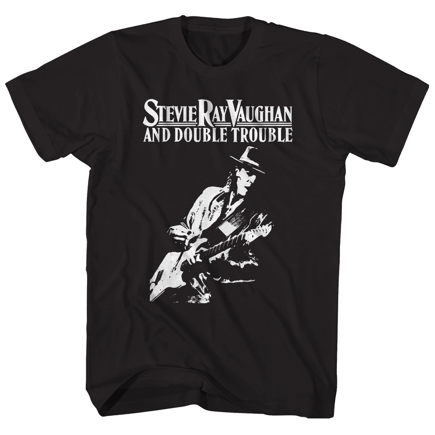 Stevie Ray Vaughan T-Shirt | Live Alive Album Art Stevie Ray
