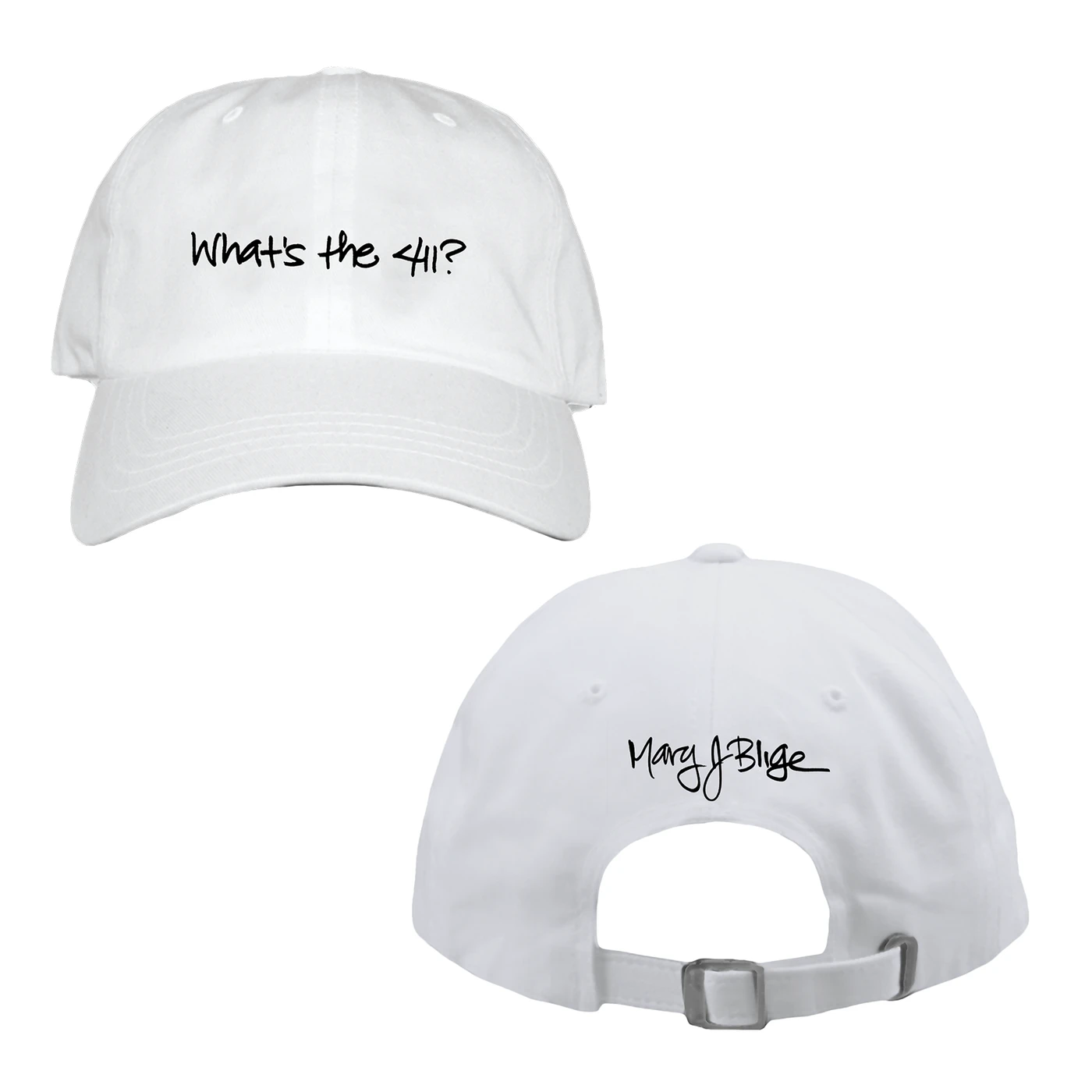 メアリー J ブライジ　キャップ Mary J. Blige Hat | What's The 411 Signature Mary J. Blige Hat
