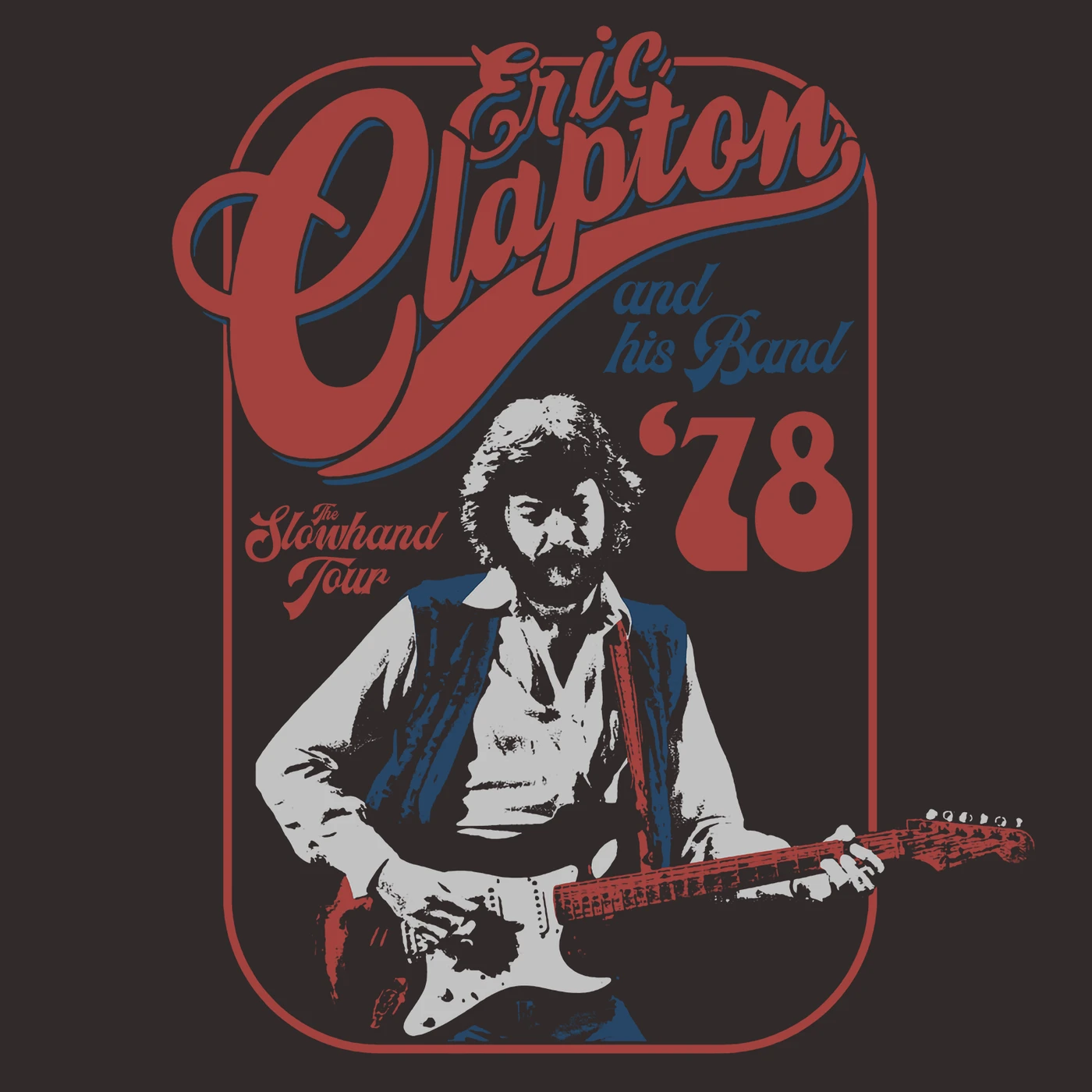 Eric Clapton T-Shirt | '78 Slowhand Tour Shirt