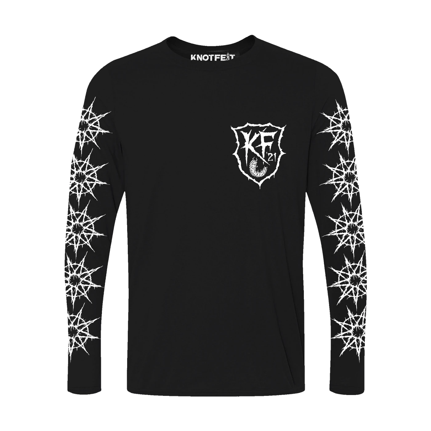 Slipknot Maggot Mask Roadshow Long Sleeve Tee